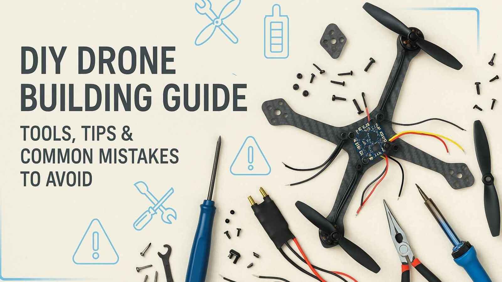 DIY Drone Building Guide: Tools, Tips, And Common Mistakes To Avoid